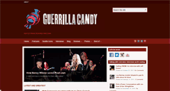 Desktop Screenshot of guerrillacandy.com